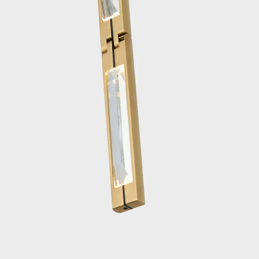 Catena 57" Pendant in Hand-Rubbed Antique Brass - Image 9