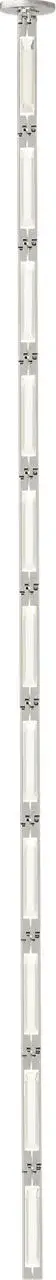 Catena 57" Pendant in Polished Nickel - Image 1