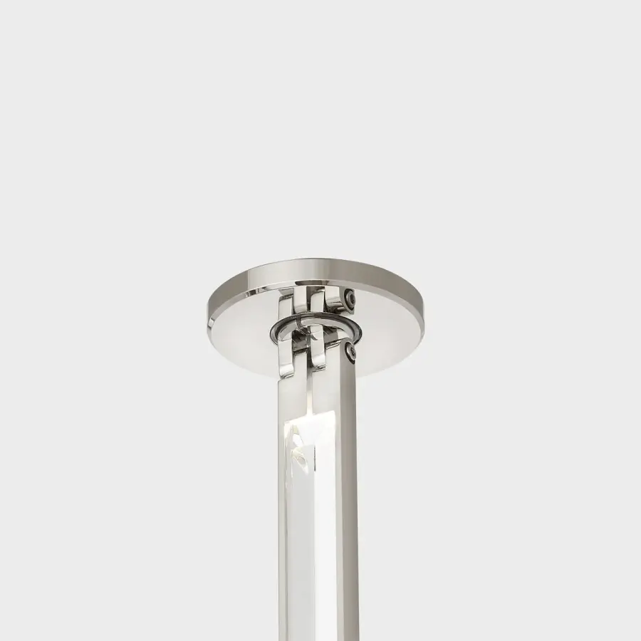 Catena 57" Pendant in Polished Nickel - Image 9