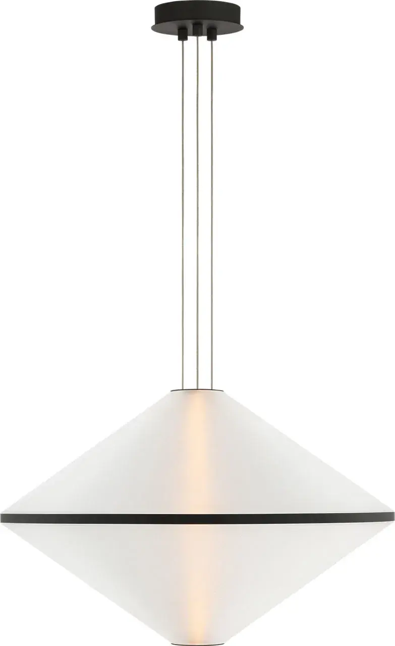 Bicono 22 Pendant in Nightshade Black - Image 2