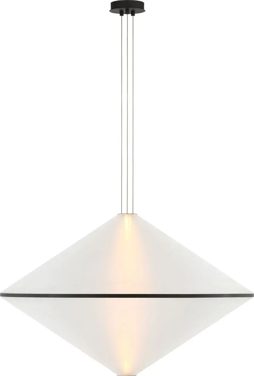 Bicono 38 Pendant in Nightshade Black - Image 2
