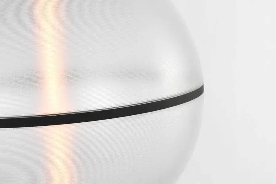 Bicono Round 18 Pendant in Nightshade Black - Image 4