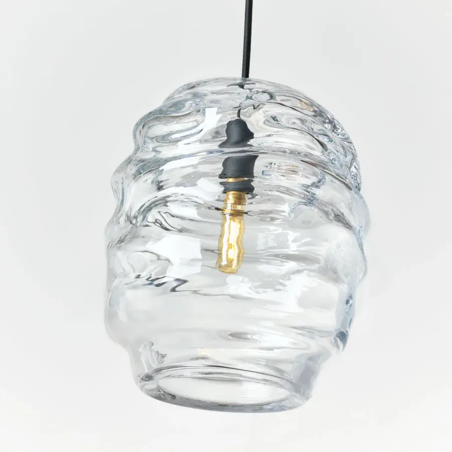 Audra 10" Pendant in Nightshade Black - Image 2