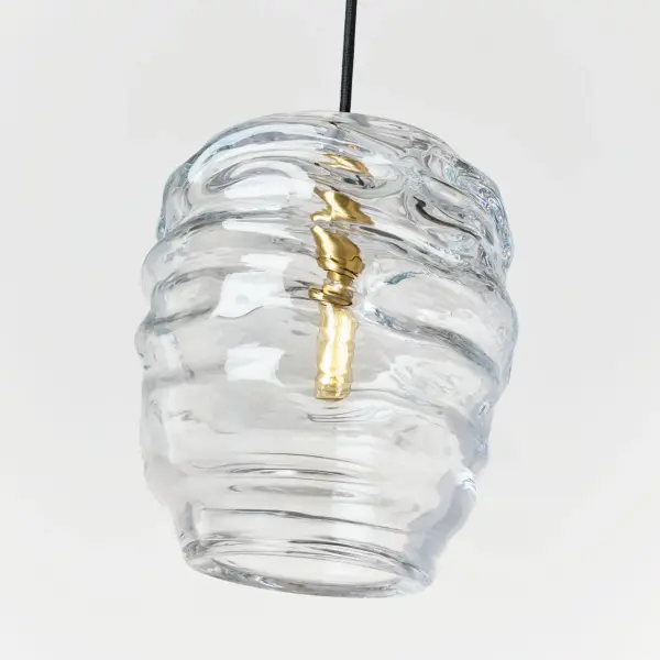 The Audra 10" pendant combines classic brass craftsmanship with a compact profile, making it perfect for intimate spaces or grouped installations. Its hand-rubbed antique brass finish adds warmth and character. - alternate view