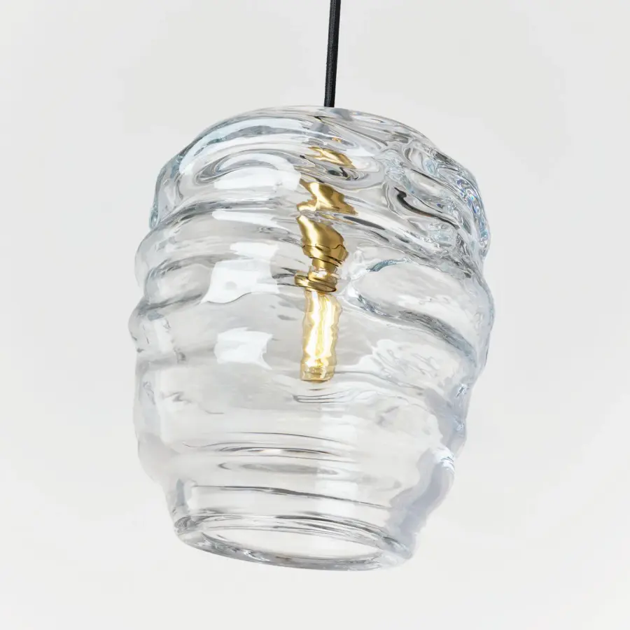 Audra 10" Pendant in Hand-Rubbed Antique Brass - Image 2
