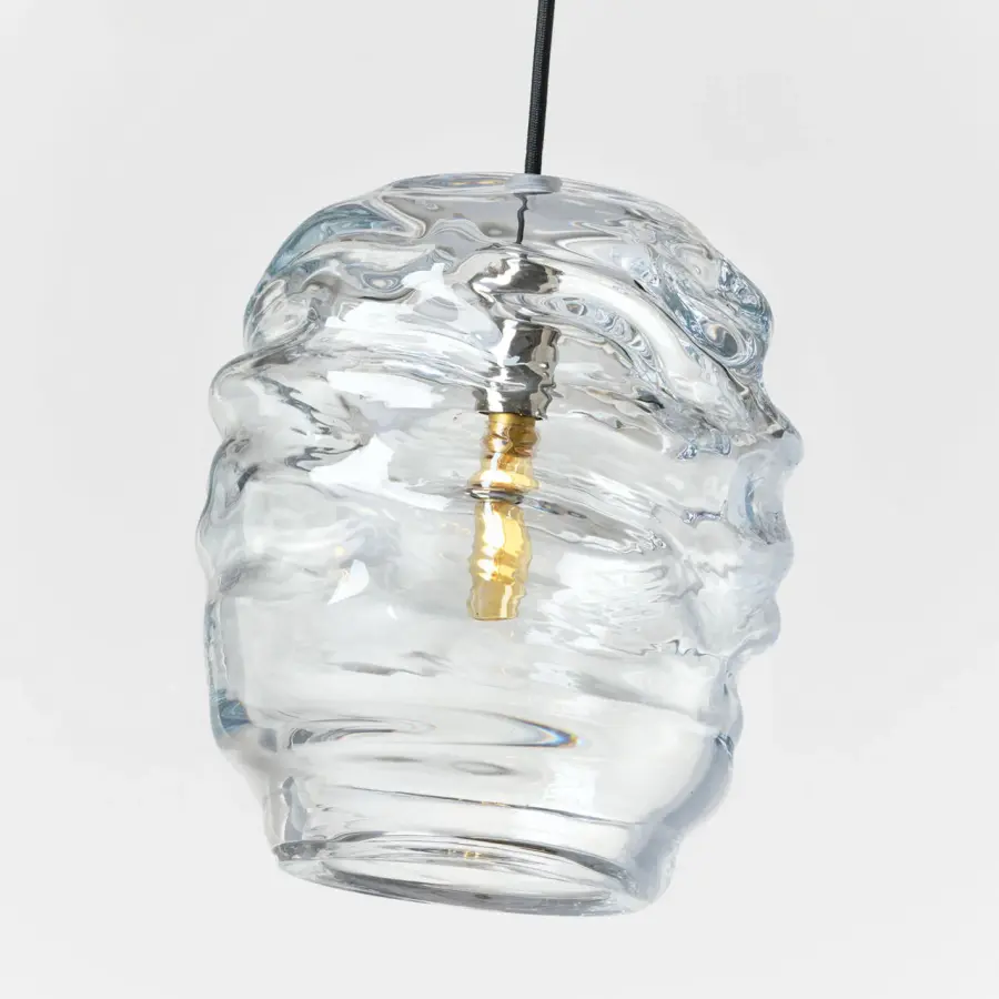 Audra 10" Pendant in Polished Nickel - Image 2