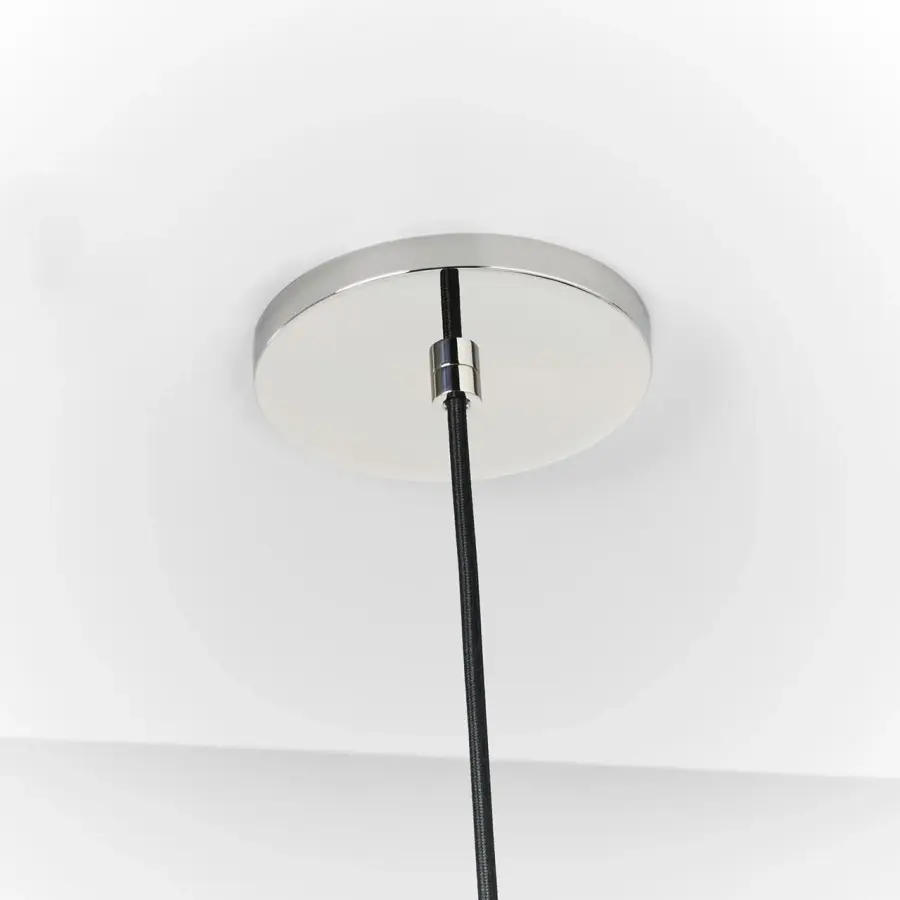 Audra 10" Pendant in Polished Nickel - Image 3