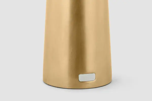 Sesa LED Table Lamp in Hand Rubbed Antique Brass - Image 8