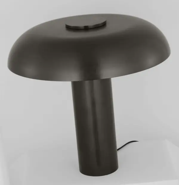 Louver LED Table Lamp in Dark Bronze - Image 3
