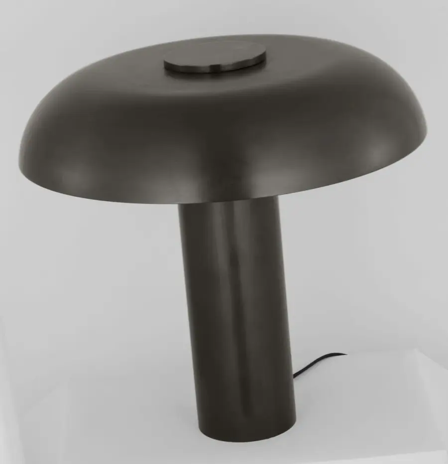 Louver LED Table Lamp in Dark Bronze - Image 3