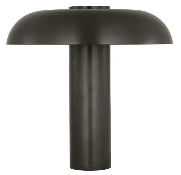Louver LED Table Lamp in Dark Bronze - Image 5