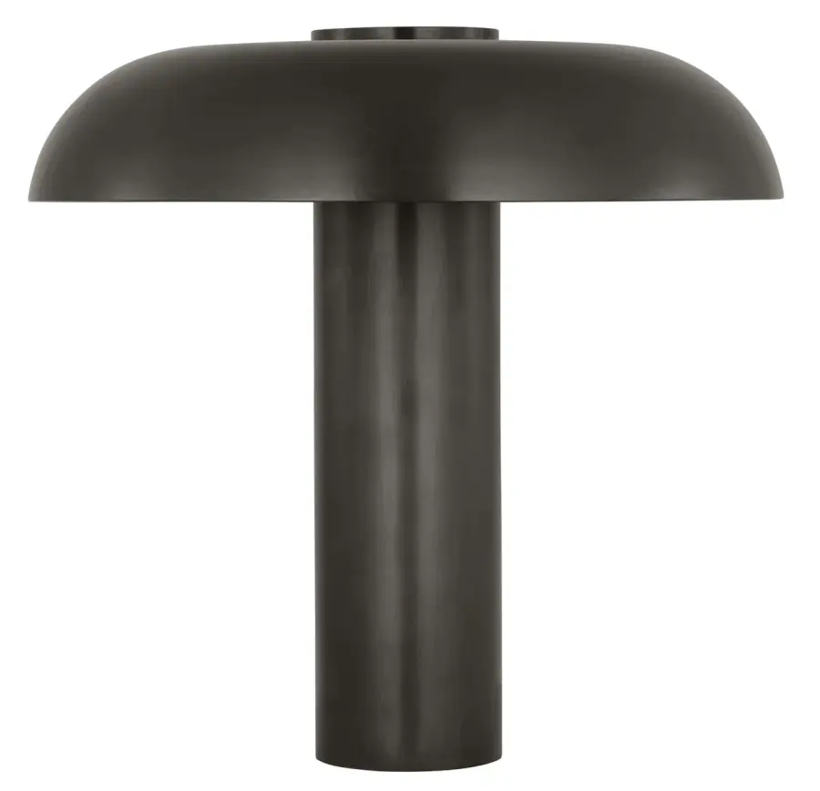 Louver LED Table Lamp in Dark Bronze - Image 5