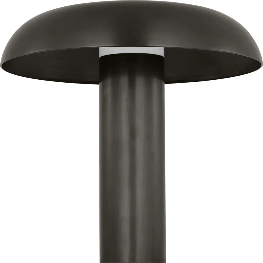 Louver LED Table Lamp in Dark Bronze - Image 6