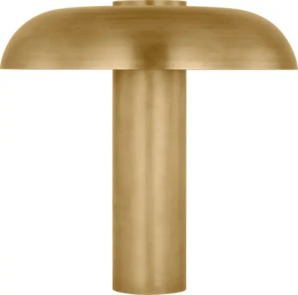 The Louver by Sean Lavin is a striking contemporary table lamp that transforms functional lighting into art. Its signature metal columns create a mesmerizing interplay of light and shadow, perfect for design-forward spaces.