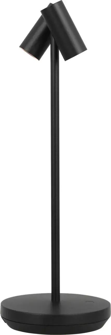 The Doppia by Sean Lavin combines contemporary style with practical cordless functionality. Its double-shade design creates intimate downward lighting, while the rechargeable battery and 3-step dimmer offer flexibility for any space. - alternate view