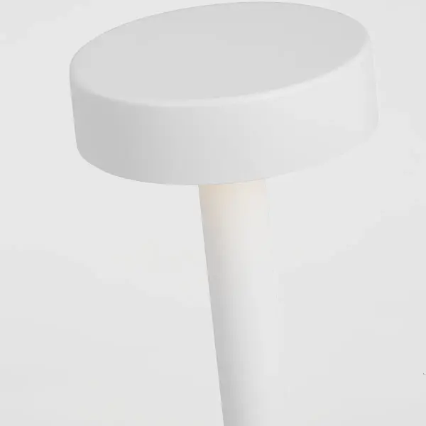 The Moneta by Sean Lavin combines modern minimalist design with practical portability. Its rechargeable battery, 3-step touch dimmer, and indoor-outdoor versatility make it ideal for flexible lighting needs. - alternate view
