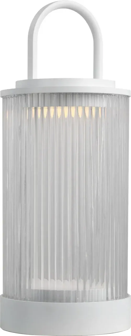 The Tawa Accent Lamp by Sean Lavin merges vintage charm with modern convenience. Its rechargeable design offers 12-14 hours of cordless illumination with adjustable brightness, perfect for indoor and outdoor use. - alternate view