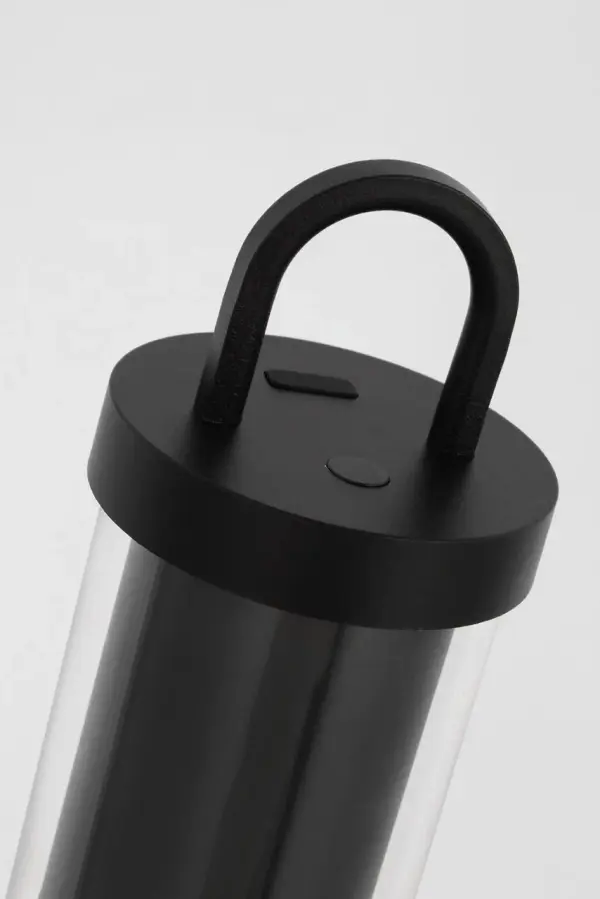 The Kandella by Sean Lavin combines minimalist design with exceptional portability. This rechargeable accent lamp delivers warm 2700K light with 90 CRI for 12-14 hours, moving seamlessly indoors and outdoors without cords. - alternate view