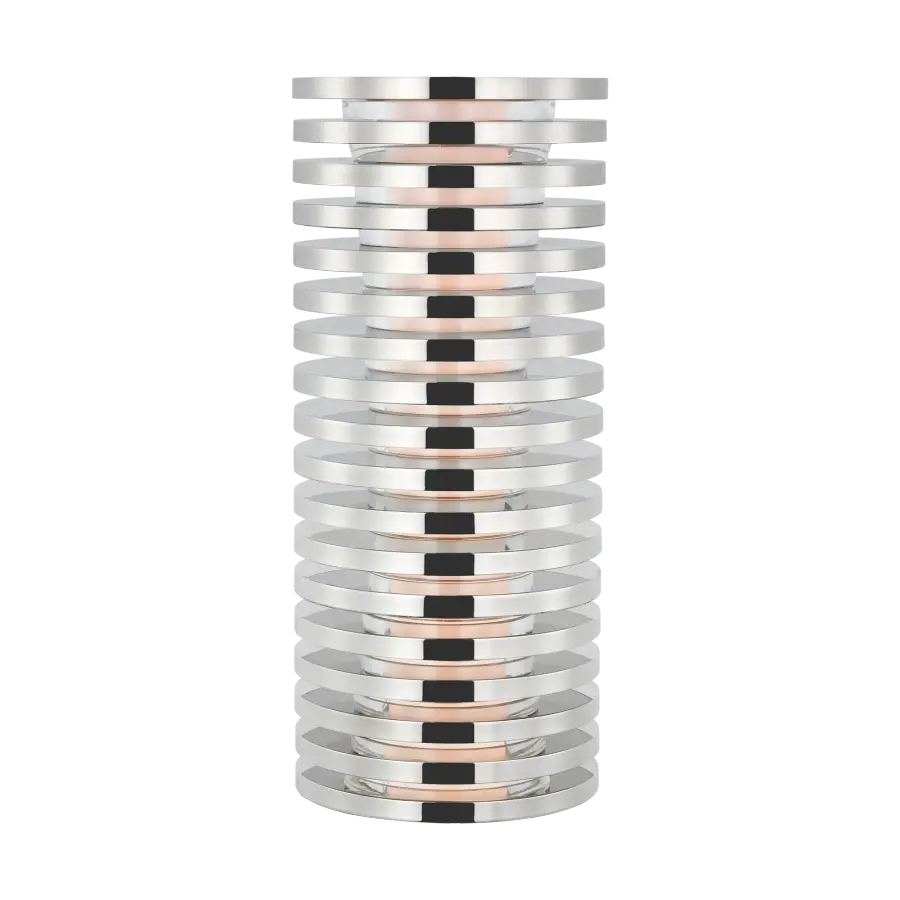 Quoddy Small Table Lamp in Polished Nickel - Image 1