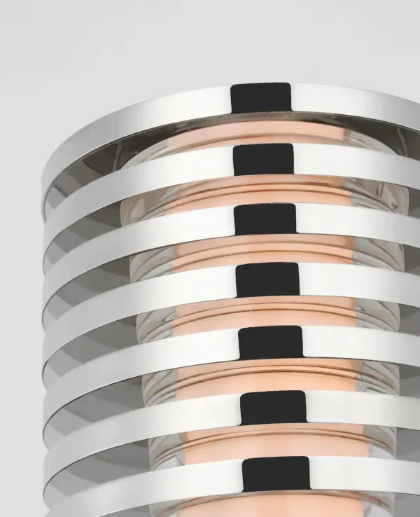 Quoddy Small Table Lamp in Polished Nickel - Image 4