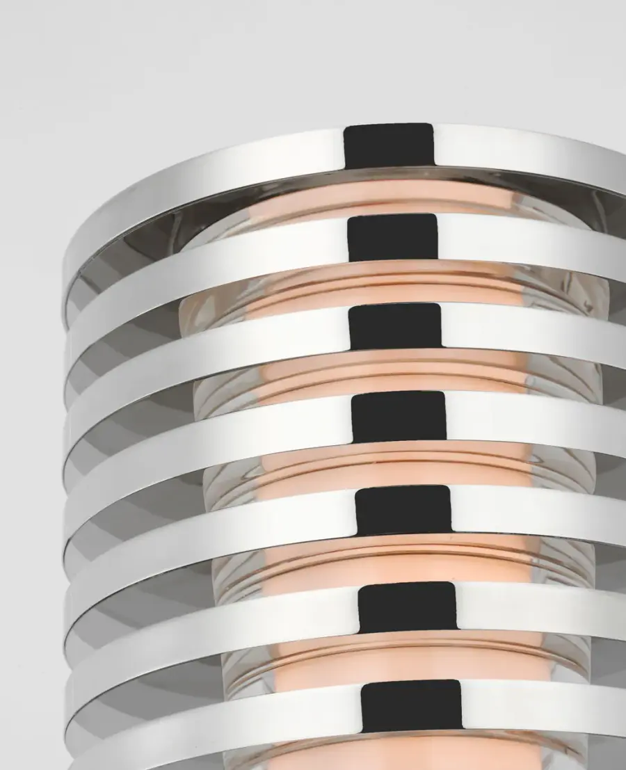 Quoddy Small Table Lamp in Polished Nickel - Image 4