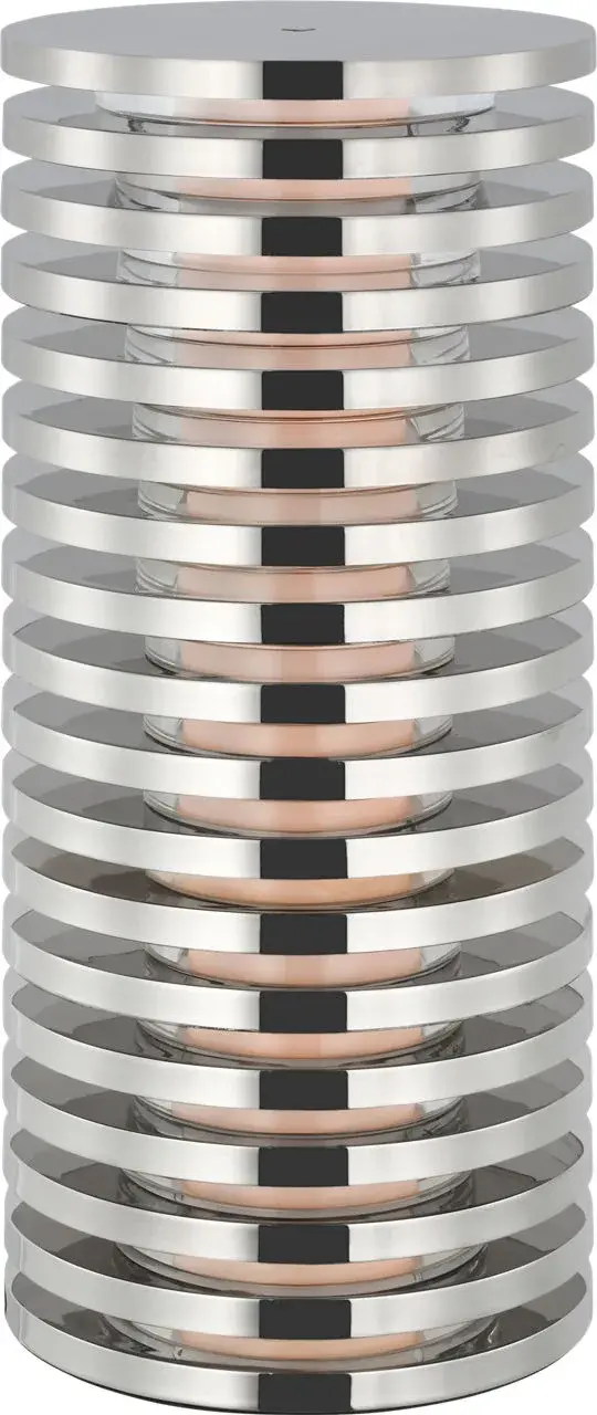 Quoddy Small Table Lamp in Polished Nickel - Image 5
