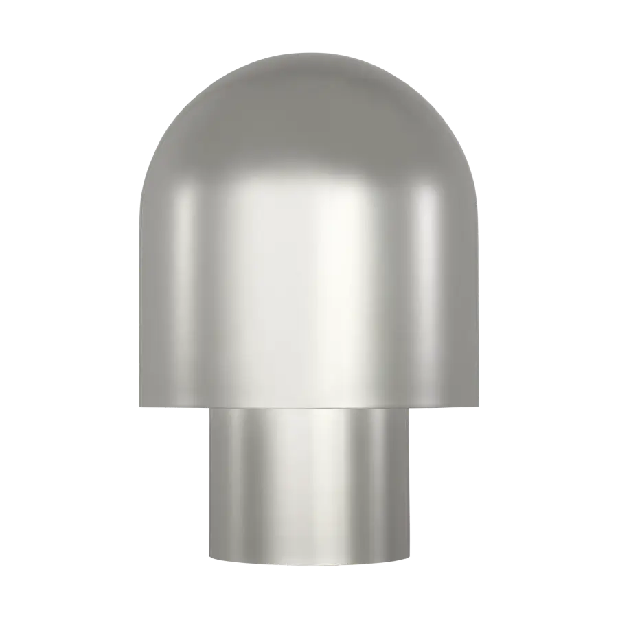 Kennett Small Table Lamp in Polished Nickel - Image 1