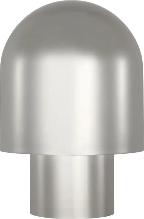 Kennett Small Table Lamp in Polished Nickel - Image 3
