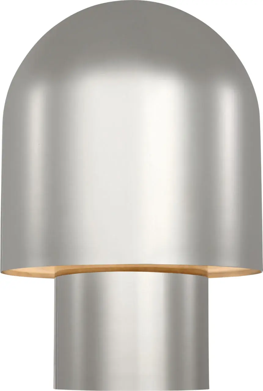 Kennett Small Table Lamp in Polished Nickel - Image 4