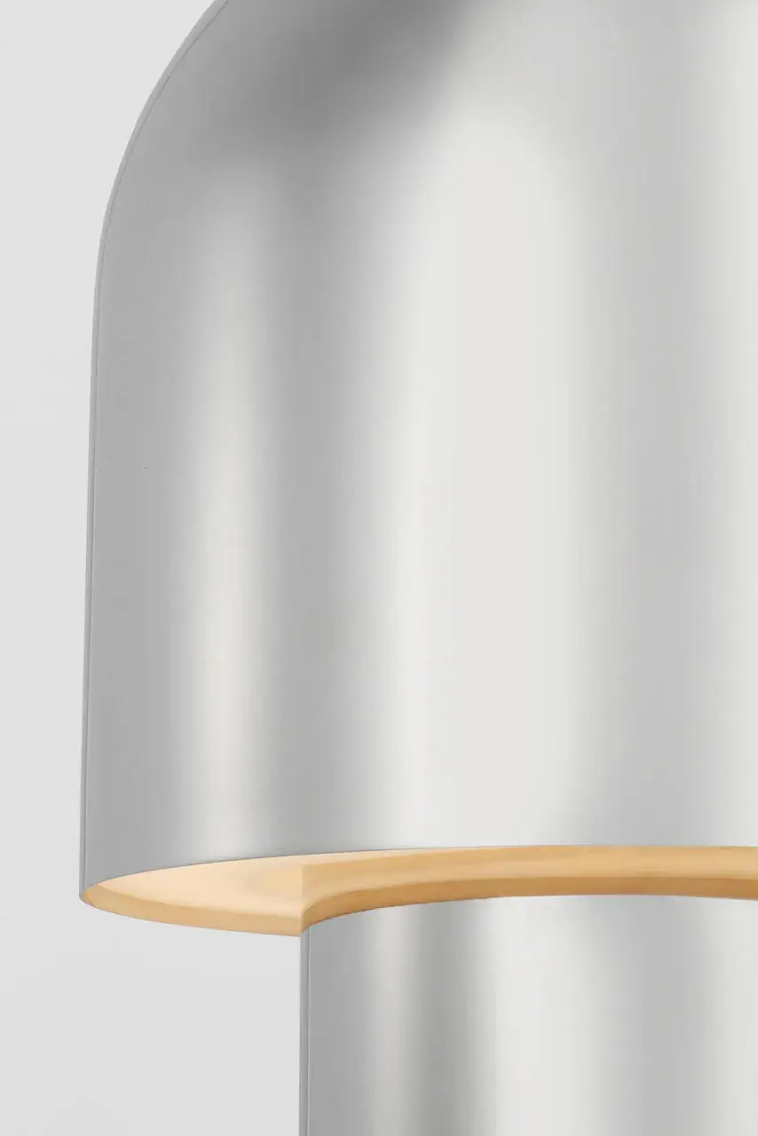 Kennett Small Table Lamp in Polished Nickel - Image 6