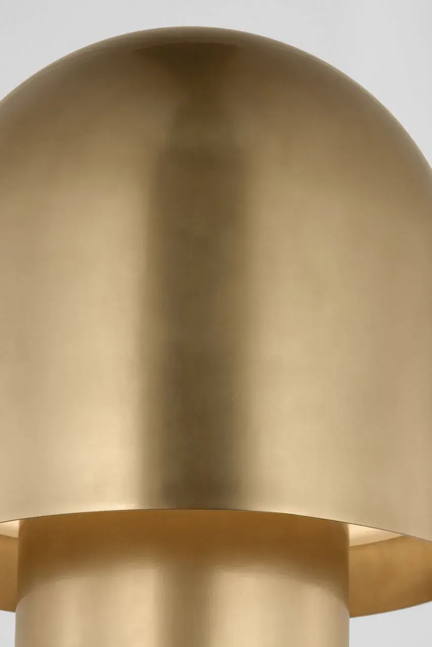 Kennett Small Table Lamp in Natural Brass - Image 5