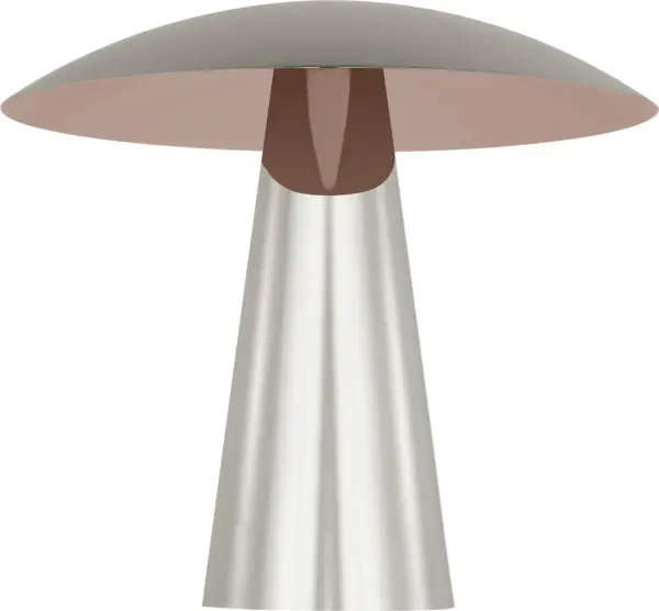 Aegis Medium Table Lamp in Polished Nickel - Image 2