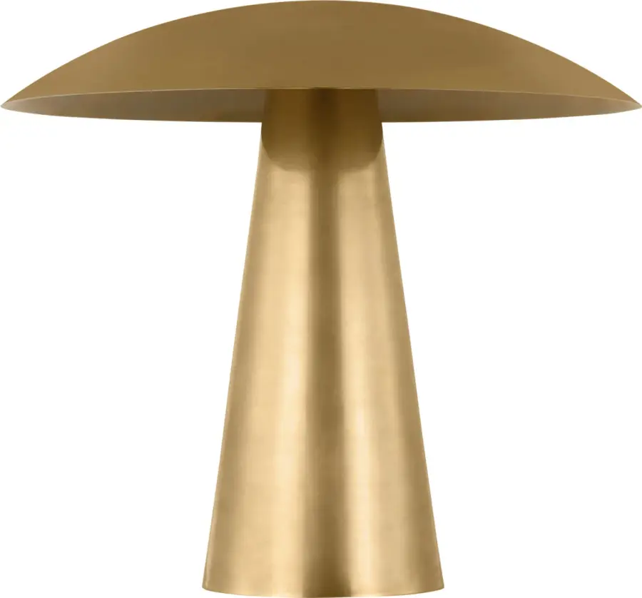 Aegis Medium Table Lamp in Natural Brass - Image 1