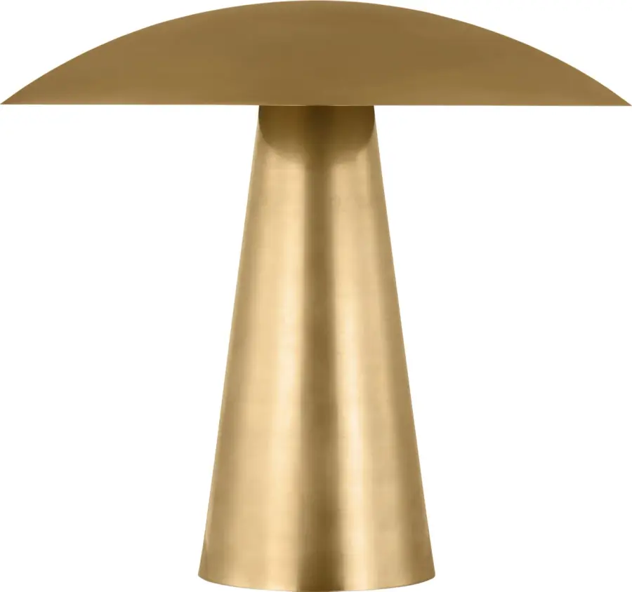 Aegis Medium Table Lamp in Natural Brass - Image 4