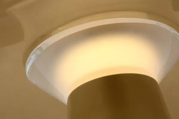 Aegis Medium Table Lamp in Natural Brass - Image 6