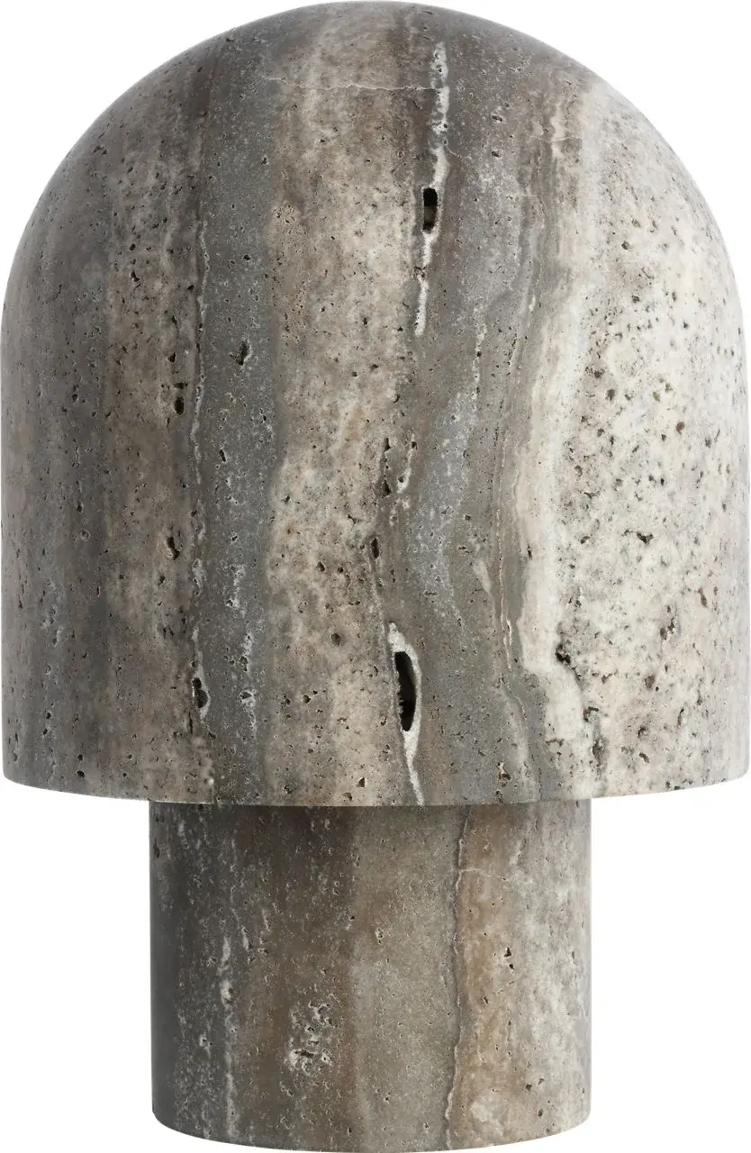 Kennett Small Travertine Table Lamp - Image 3