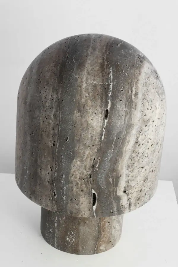 Kennett Small Travertine Table Lamp - Image 6