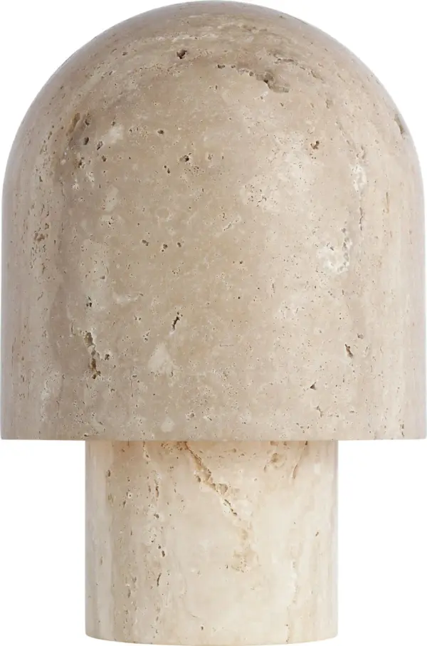Kennett Small Travertine Table Lamp - Image 5