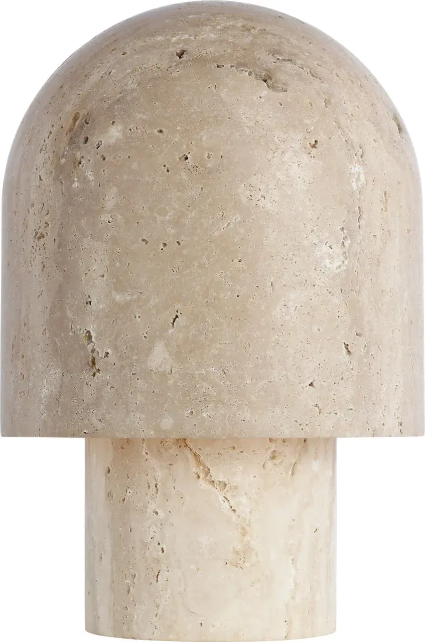 Kennett Small Travertine Table Lamp - Image 5