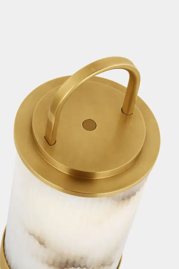 Tawa Alabaster Accent Rechargeable Table Lamp - Image 4