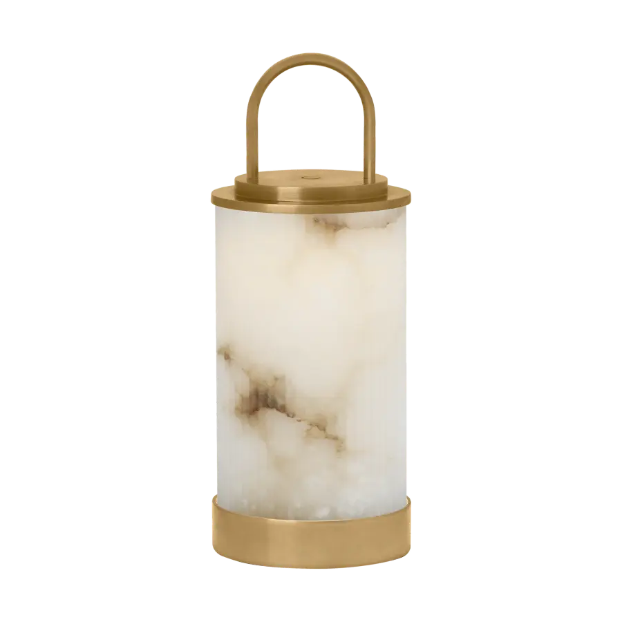 Tawa Alabaster Accent Rechargeable Table Lamp - Image 5