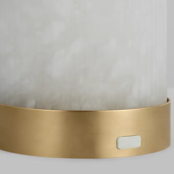 Tawa Alabaster Accent Rechargeable Table Lamp - Image 9