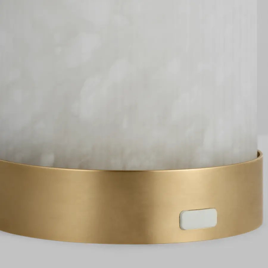 Tawa Alabaster Accent Rechargeable Table Lamp - Image 9