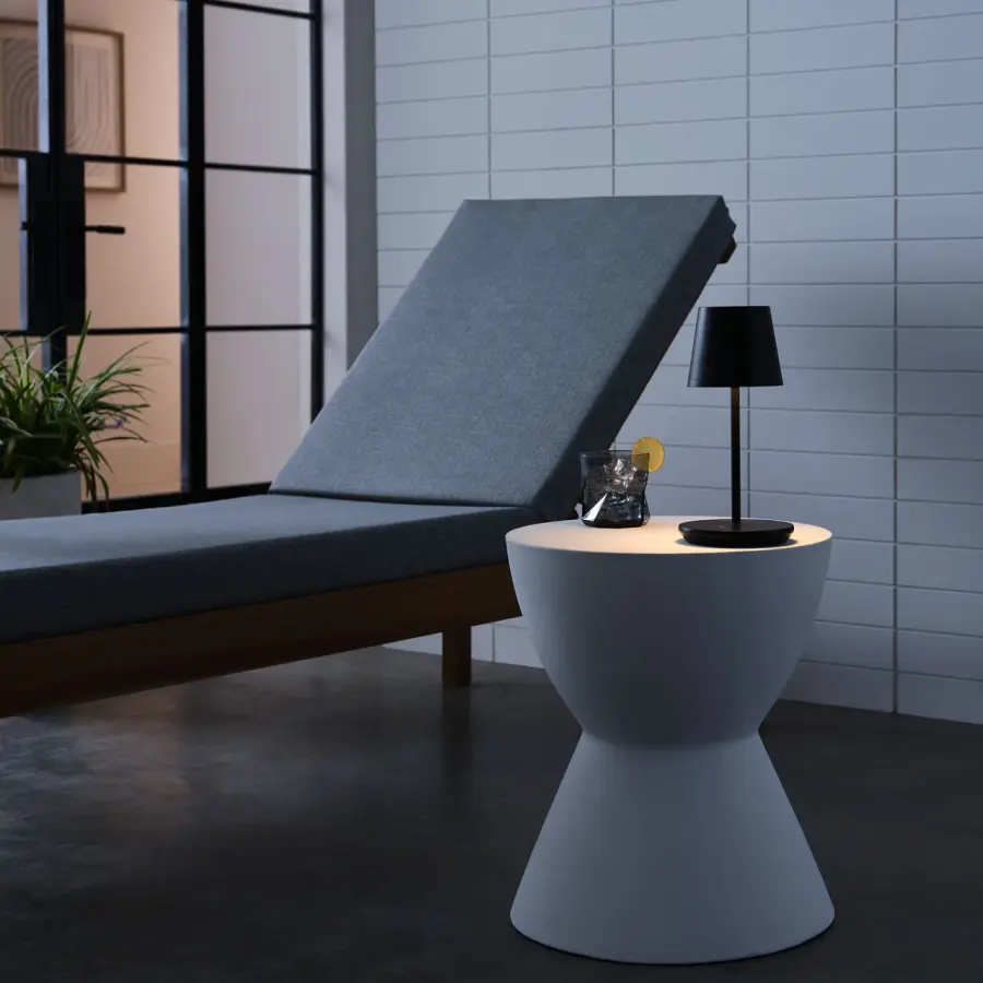 Nevis Short Rechargeable Table Lamp - Image 9
