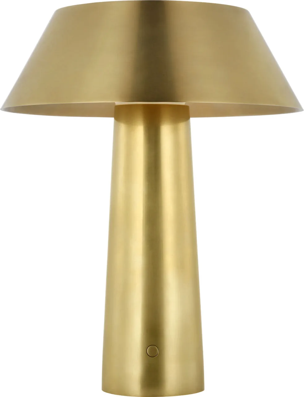 Sesa LED Table Lamp in Hand Rubbed Antique Brass