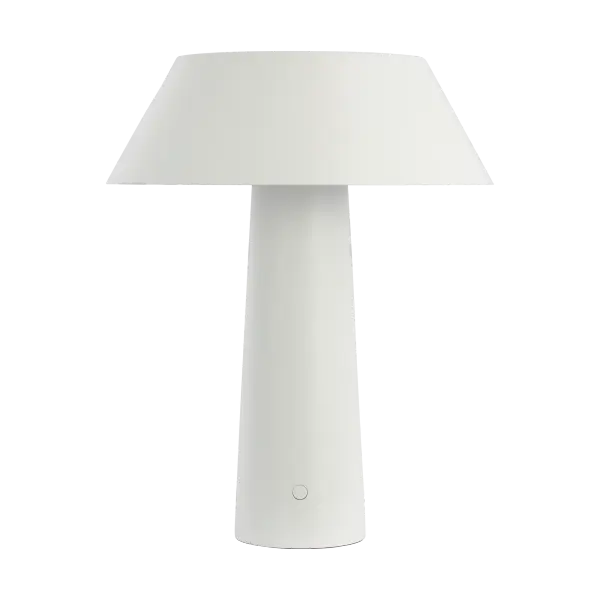 The Sesa by Sean Lavin combines playful mushroom-inspired design with serious functionality. This rechargeable accent lamp delivers warm 2700K light with excellent 90 CRI color rendering, perfect for creating ambiance anywhere indoors or out.