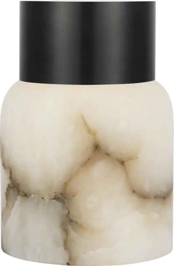 Caspe Alabaster Rechargeable Table Lamp - Image 2