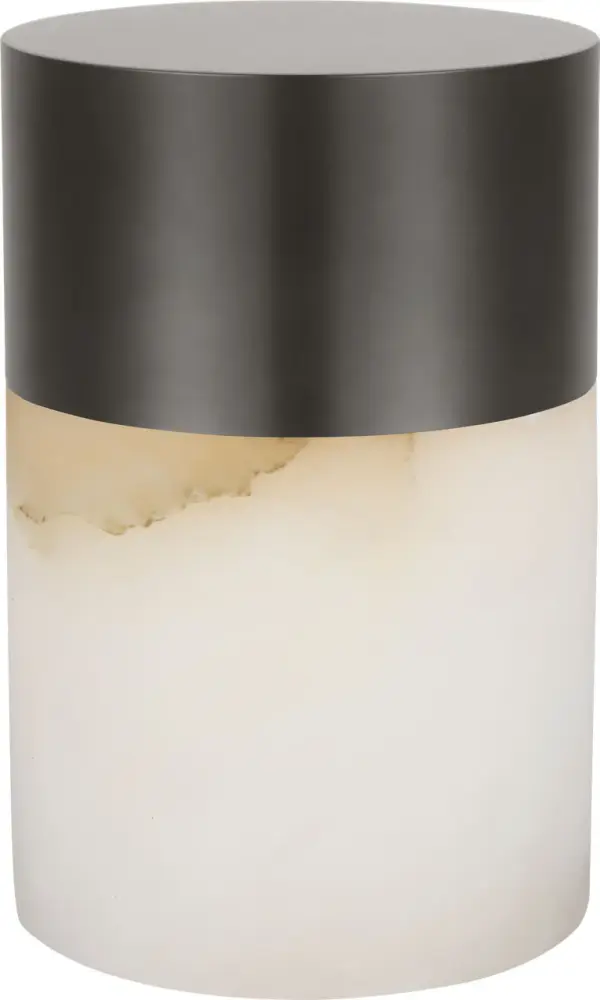 Caspe Alabaster Rechargeable Table Lamp - Image 1