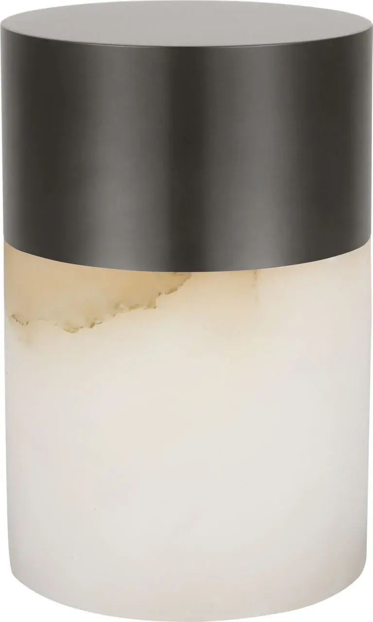 Caspe Alabaster Rechargeable Table Lamp - Image 1