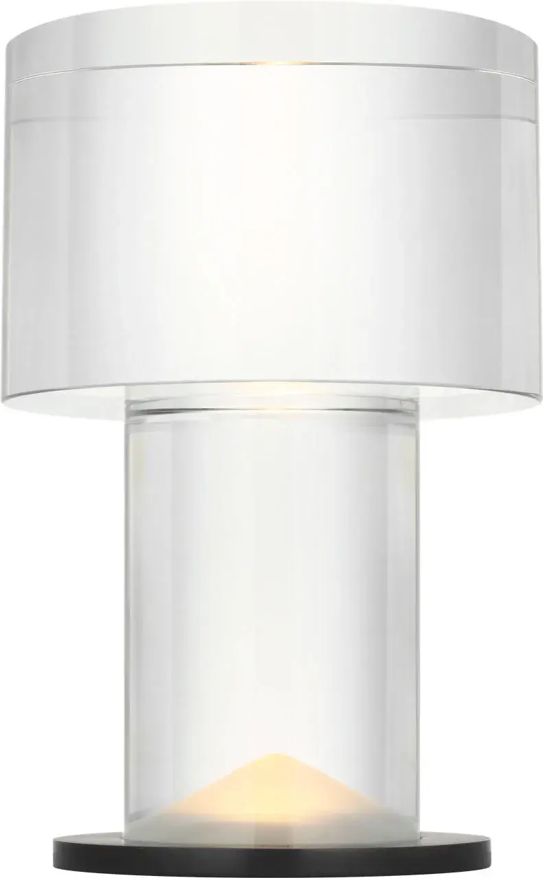 Beryl 13" Cylinder Table Lamp - Image 1